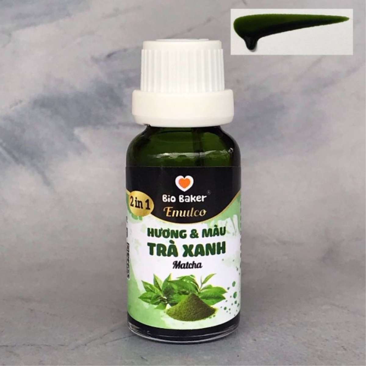 Màu hương liệu thực phẩm trà xanh 20ml